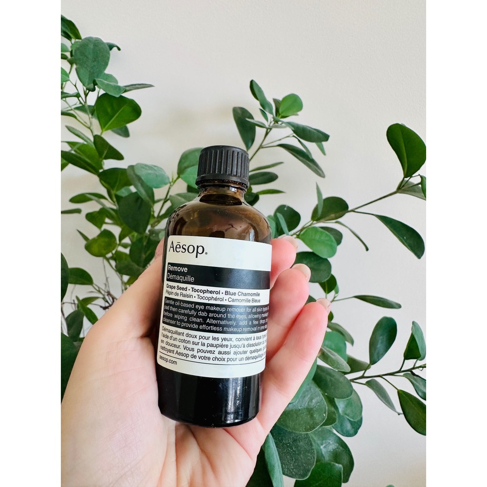 Aesop Remove Eye Makeup Remover 60ml Grape Seed Blue Chamomile Oil-Based Liquid